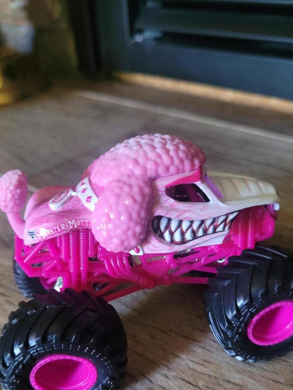 Monster Jam Pink Monster Mutt Poodle truck